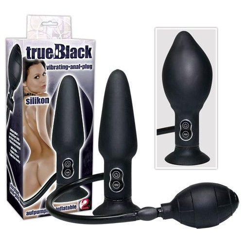 Orion Анальна пробка - True Black Vibrating Anal Plug (61325746000000) - зображення 1