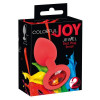 Orion Анальна пробка - Colorful Joy Jewel Red Plug Small (61325171270000) - зображення 5