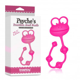 LoveToy Анальная цепочка Psyche's Premium Anal Beads 10.5" Long розовая 26,7 см (6452LVTOY188)