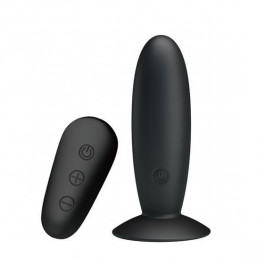   Baile MR Play supersmooth vibrating butt plug Black (6603BI1157)