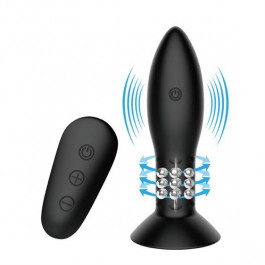   Baile LyBaile Анальна пробка MR Play RC vibrating butt plug Black (6603BI1159)