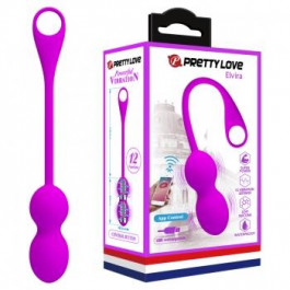   Pretty Love Elvira Phone Control Vibro Balls Purple (6603BI0763)