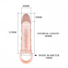 Pretty Love Carson Penis Sleeve Vibration Flesh - зображення 8