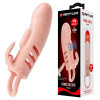 Pretty Love Sloane Vibrating Penis Sleeve Flesh (6603BI1197) - зображення 1