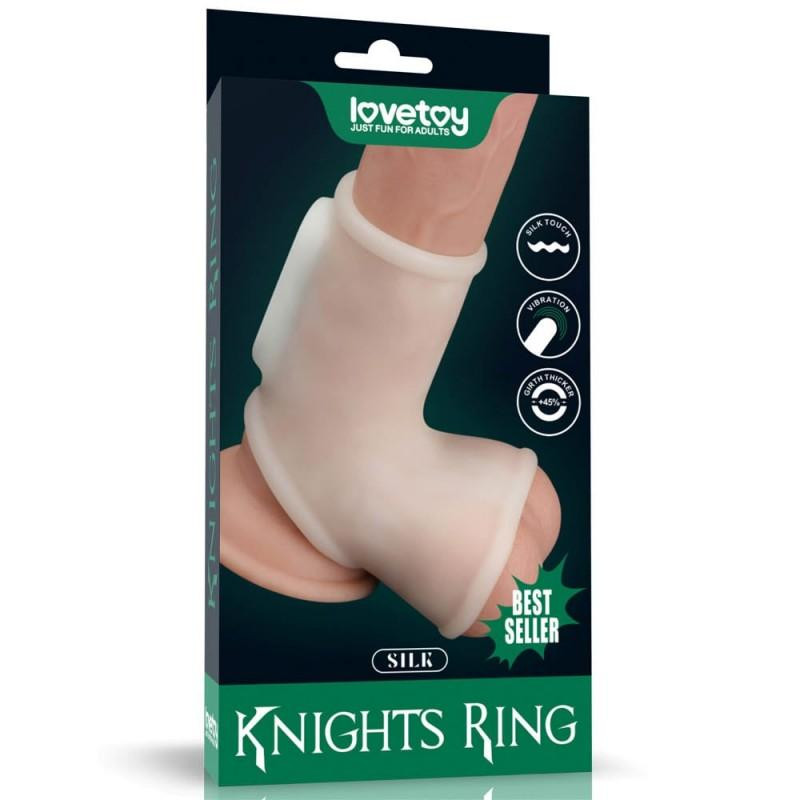 LoveToy Vibrating Silk Knights Ring (6452LVTOY867) - зображення 1