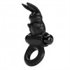 Pretty Love Exciting Vibrating Cock Ring Black (6603BI1192) - зображення 2