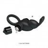 Pretty Love Vibro Penis Ring Rabbit I Black (6603BI0725) - зображення 9