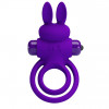 Pretty Love Vibrant Penis Ring 3 Purple (6603BI0730-07) - зображення 10