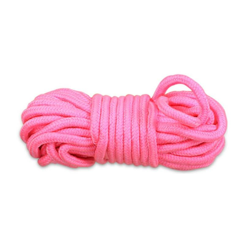 LoveToy Мотузка Fetish Bondage Rope Pink, 10 м (6452LVTOY265) - зображення 1