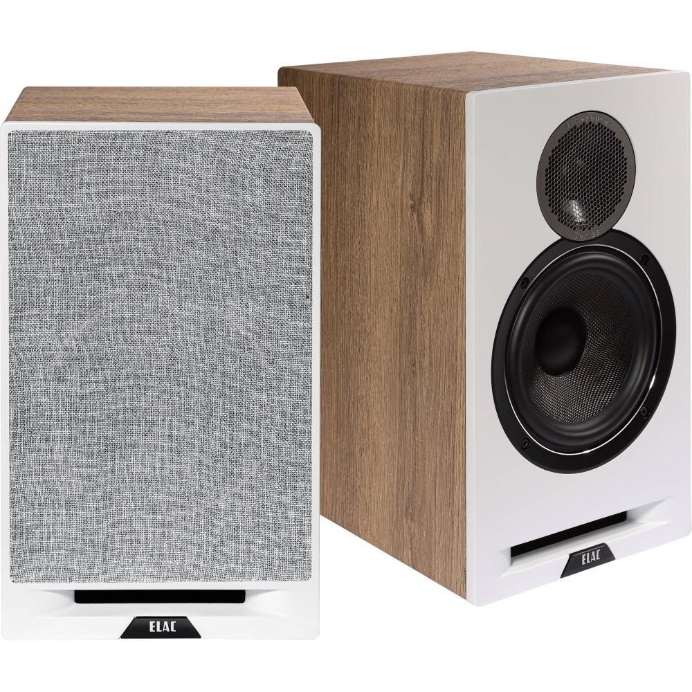 Elac Debut Reference DBR62 White Baffle Oak Cabinet - зображення 1