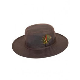   Extremities Highclere Wide Brim Hat Brown