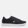 LACOSTE Жіночі кеди низькі  Carnaby 743SFA0016-22F 41 (T7.5) Blk Slv (5059554015805) - зображення 1