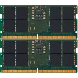   Kingston 32 GB (2x16GB) SO-DIMM DDR5 4800 MHz (KVR48S40BS8K2-32)