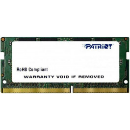   PATRIOT 16 GB SO-DIMM DDR4 2666 MHz (PSD416G26662S)