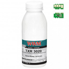   WWM Тонер Xerox Ph3020/WC3025, 45г Black, chip (TC-Ph-3020-45-WWM)