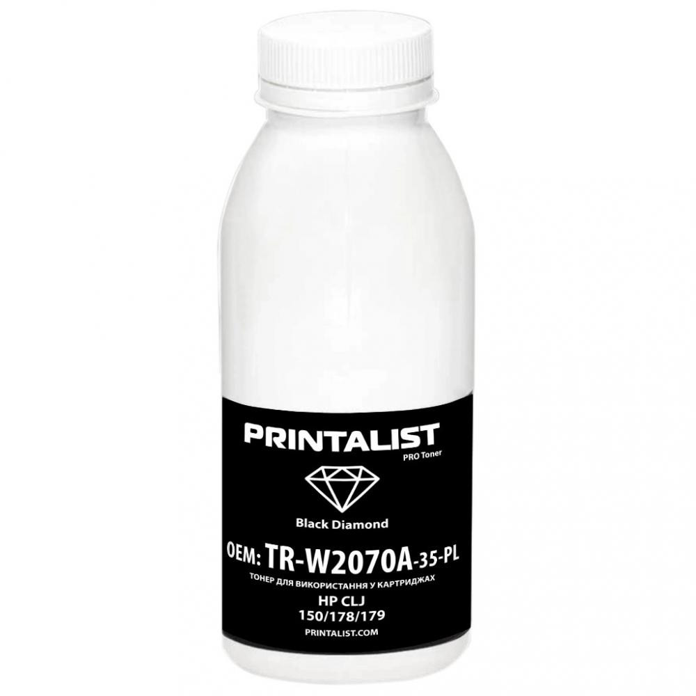 Printalist Тонер HP CLJ 150/178/ 179, 30г Black (TR-W2070A-35-PL) - зображення 1