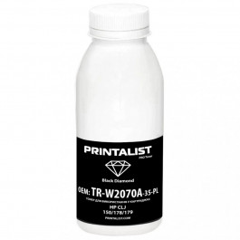   Printalist Тонер HP CLJ 150/178/ 179, 30г Black (TR-W2070A-35-PL)