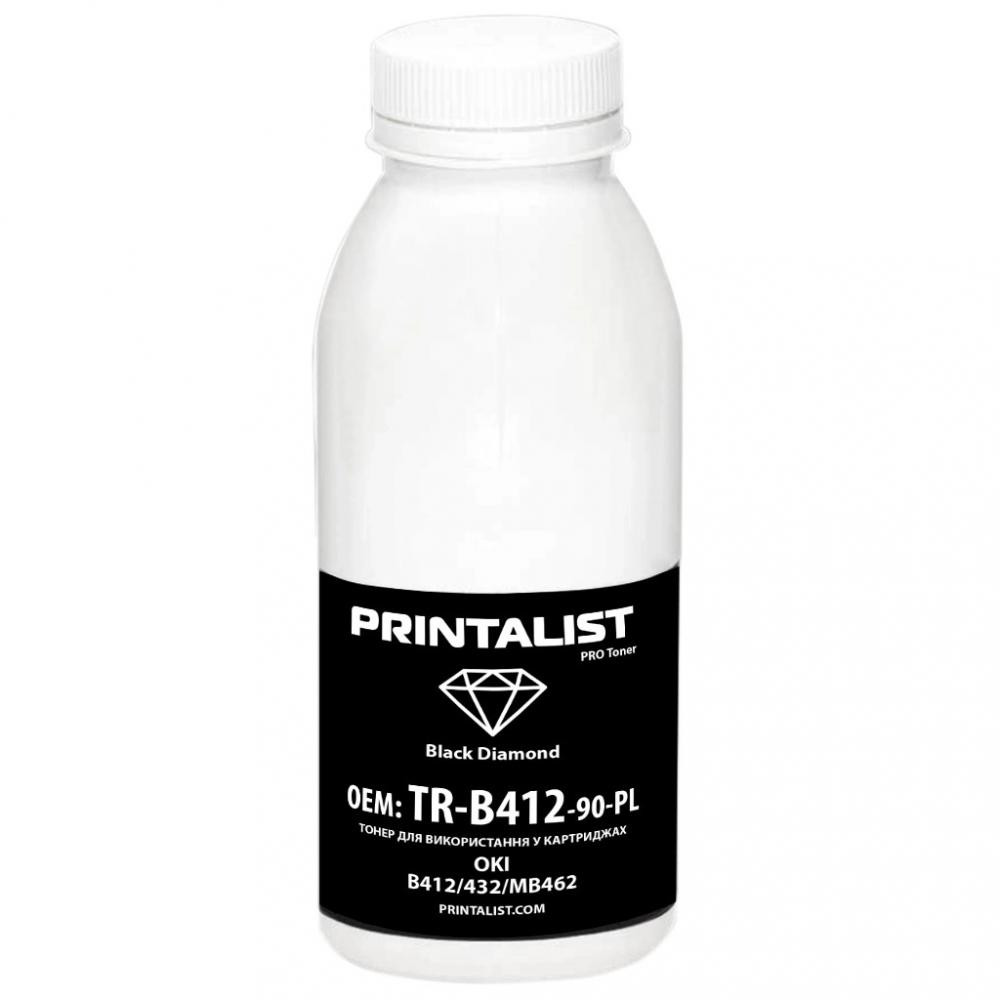 Printalist Тонер OKI B412/432/ MB462, 90г Black (TR-B412-90-PL) - зображення 1