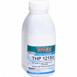   WWM Тонер THP 1215/c для HP CLJ CP1215/CP1515/ CM1312 бутль 40г Cyan (HP1215C)