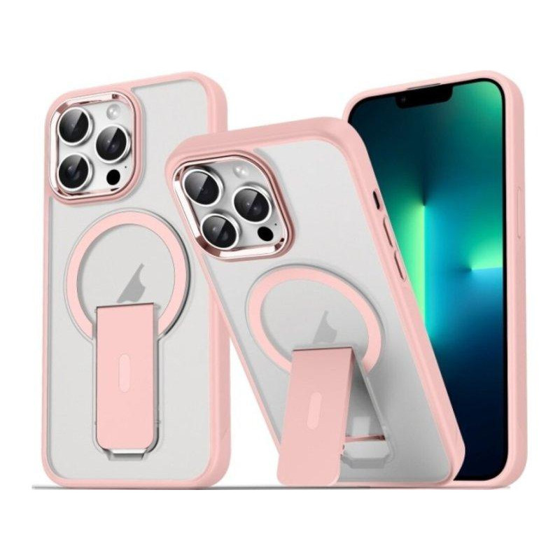 Cosmic Magnetic Stand for Apple iPhone 13 Pro Pink (magstand13ppink) - зображення 1