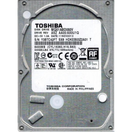   Toshiba MQ01ABD050V