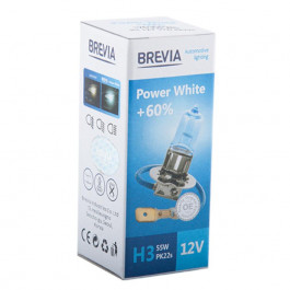   Brevia H3 12V 55W Power White +60% (12030PWC)