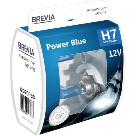 Brevia H7 Power Blue 4200K (12070PBS) - зображення 1