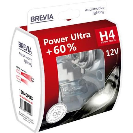 Brevia H4 Power Ultra +60% (12040PUS) - зображення 1