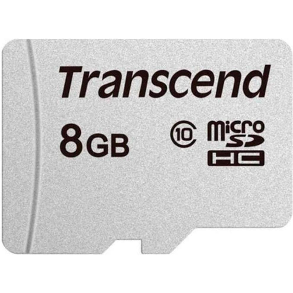 Transcend 8 GB microSDHC Class 10 300S TS8GUSD300S - зображення 1