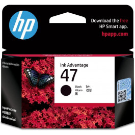   HP 47 Black (6ZD21AE)