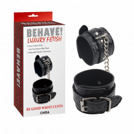   Chisa Novelties Наручники - Behave! Be Good Wrist Cuffs (6610CN00293)