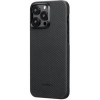 Pitaka MagEZ Case 4 Twill 600D Black/Grey for iPhone 15 Pro Max (KI1501PMA) - зображення 2