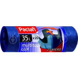   Paclan Мешки для мусора Multitop Lux стандартные 35 л 20 шт. (5900942132355)