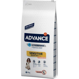   Advance Medium-Maxi Sensitive Salmon & rice 12 кг (8410650173559)