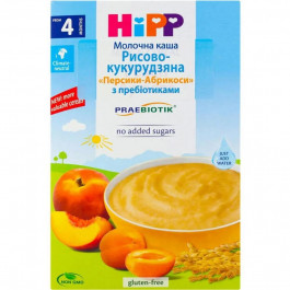   Hipp Молочная рисово-кукурузная каша с пребиотиками, 250 г