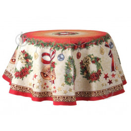   Home Textile Скатерть Nativity Lefard d140 красный (8407007320469)