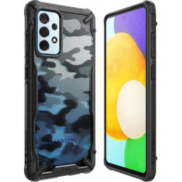   Ringke Fusion X Design Samsung Galaxy A52/A52 5G Camo Black (RCS4891)