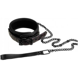   Dream toys Ошейник с поводком BLAZE COLLAR AND LEASH PURPLE (DT21271)