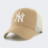 47 Brand Бежева кепка  MLB NEW YORK YANKEES BRANSON 47bBRANS17CTP-KHC - зображення 1