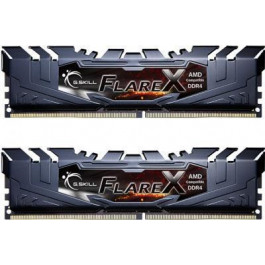   G.Skill 16 GB (2x8GB) DDR4 3200 MHz Flare X Black (F4-3200C16D-16GFX)