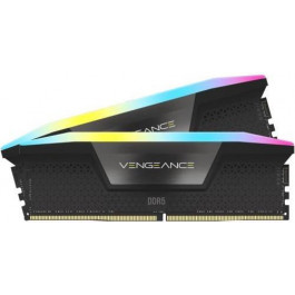   Corsair 32 GB (2x16GB) DDR5 6000 MHz Vengeance RGB (CMH32GX5M2D6000Z36K)