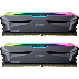   Lexar 32 GB (2x16GB) 6800 MHz Ares Gaming RGB (LD5U16G68C34LA-RGD)