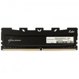   Exceleram 8 GB DDR4 3200 MHz Kudos Black (EKBLACK4083216A)