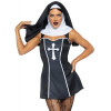 Leg Avenue Naughty Nun 2 предмети, black (8698432 / L) - зображення 2