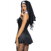 Leg Avenue Naughty Nun 2 предмети, black (8698432 / L) - зображення 3