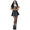 Leg Avenue Naughty Nun 2 предмети, black (8698432 / L) - зображення 4