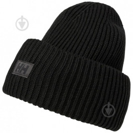   Helly Hansen Шапка  Hh Rib Beanie 54020-990 One Size Black (7040058710578)