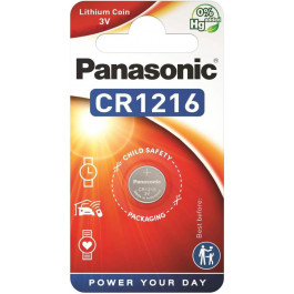   Panasonic CR-1216 bat(3B) Lithium 1шт (CR-1216EL/1B)