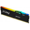 Kingston FURY 32 GB (2x16GB) DDR5 6000 MHz FURY Beast RGB (KF560C36BBEAK2-32) - зображення 2