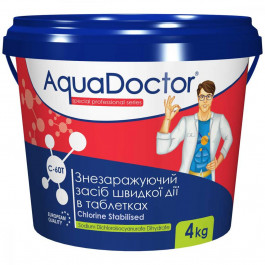   AquaDOCTOR Хлор  C-60T 4 кг в таблетках